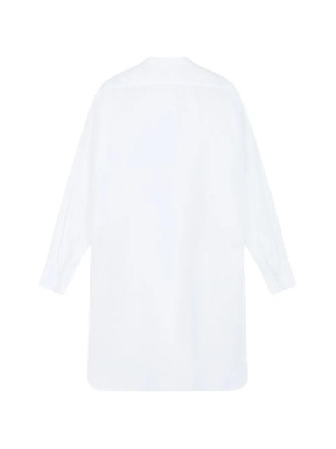 Jil Sander long-sleeve cotton shirt - White - zdjęcie produktu nr 2