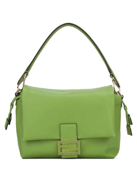 FENDI medium Mamma Baguette shoulder bag - Green - zdjęcie produktu nr 1