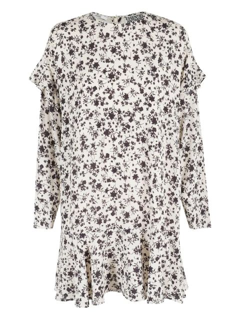 Essentiel Antwerp ruffled mini dress - White - zdjęcie produktu nr 1