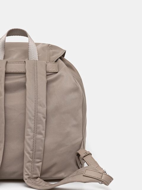 Marc O'Polo plecak damski kolor beżowy mały gładki 5000009130