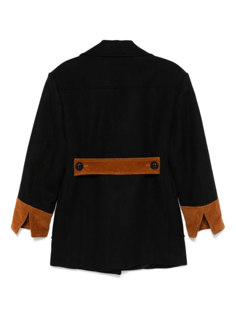 Rabanne double-breasted coat - Black - zdjęcie produktu nr 2