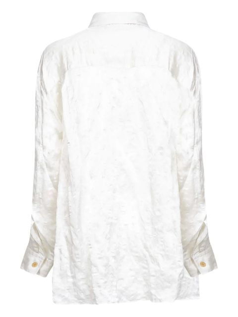 KHAITE button crinkled shirt - White - zdjęcie produktu nr 2