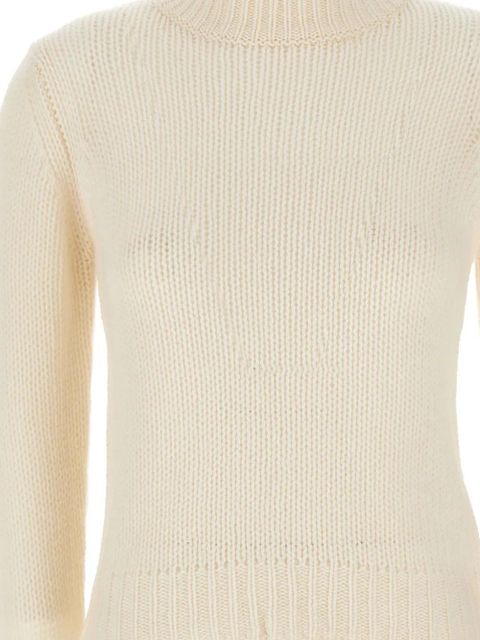 Weekend Max Mara ribbed cashmere sweater - Neutrals