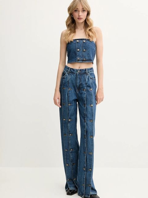 Rotate top jeansowy - zdjęcie produktu nr 1