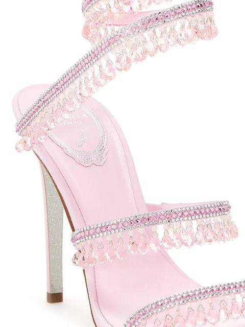 René Caovilla 105mm Super Chandelier sandals - Pink