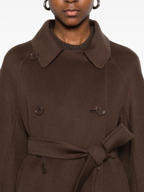 Max Mara Louise peacoat - Brown