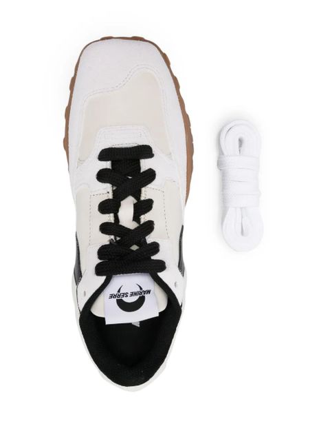 Marine Serre Ms Rise sneakers - White