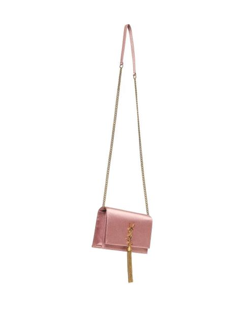 Saint Laurent Kate tassel clutch bag - Pink - zdjęcie produktu nr 2