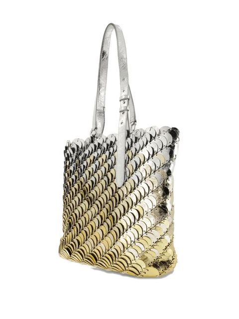 Rabanne metallic chainmail tote bag - Gold - zdjęcie produktu nr 2