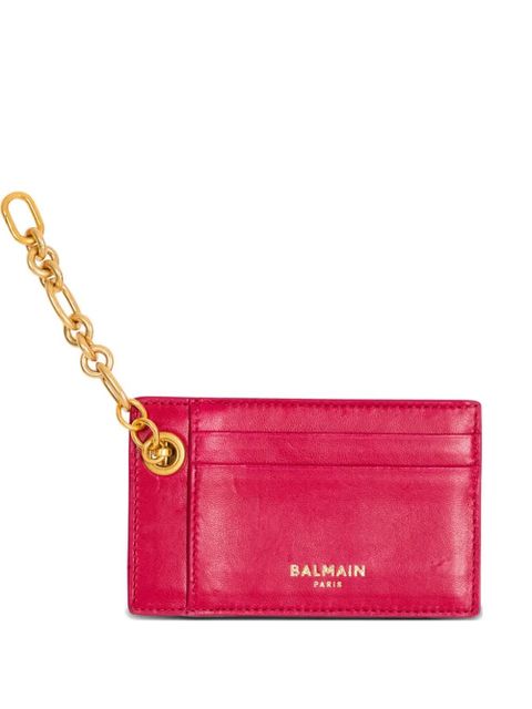 Balmain Pulse leather card holder - Pink - zdjęcie produktu nr 1
