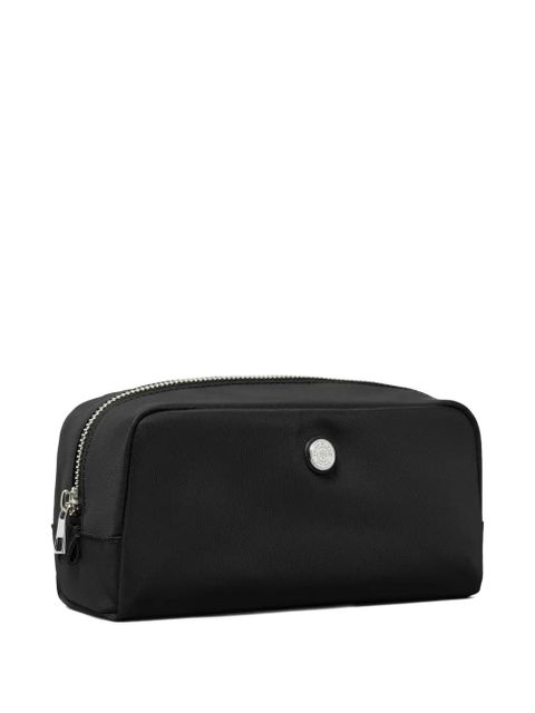 Tory Burch logo zip make-up bag - Black - zdjęcie produktu nr 2