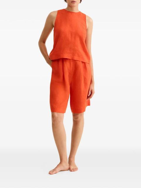 ERES wide-leg bermuda shorts - Orange - zdjęcie produktu nr 2