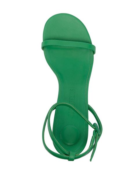 Jacquemus 105mm Les Sandales Bisou - Green