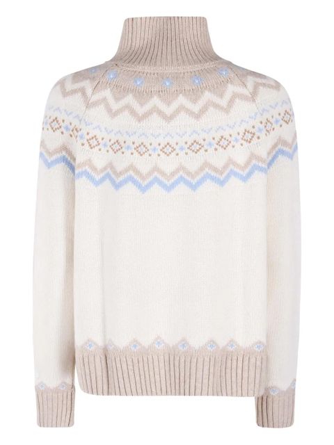 MC2 Saint Barth roll-neck sweater - Neutrals - zdjęcie produktu nr 2