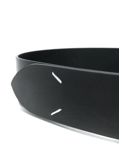 Maison Margiela stitch detail belt - Black - zdjęcie produktu nr 2