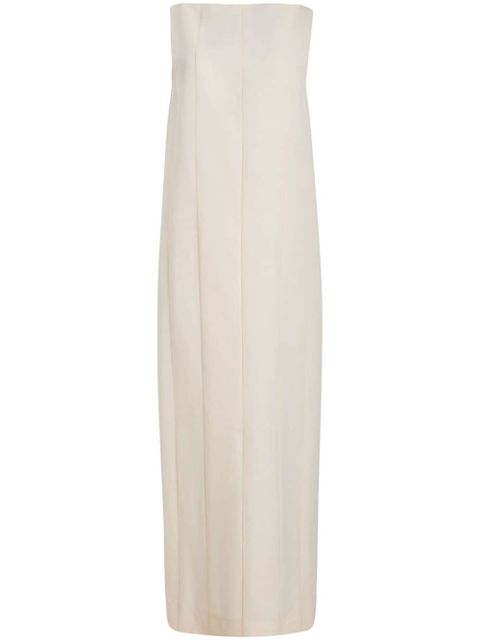 KHAITE Boat-neck dress - Neutrals - zdjęcie produktu nr 1