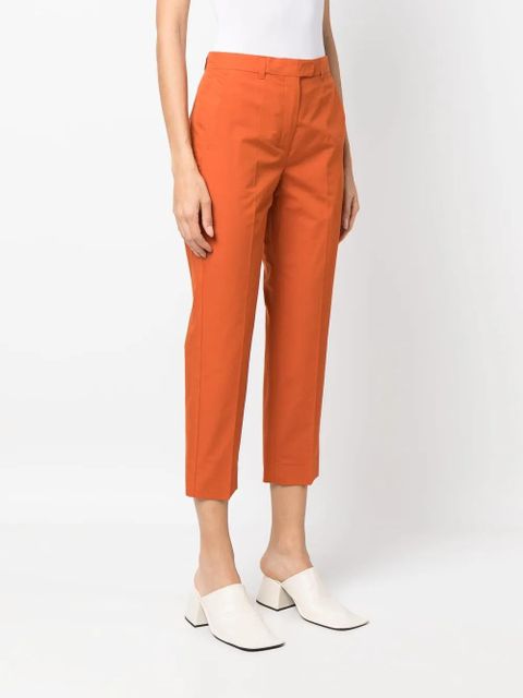 Max Mara cropped tailored trousers - Orange