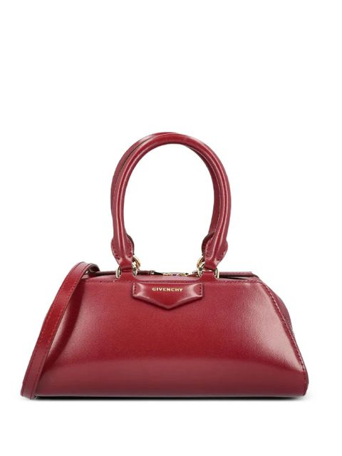 Givenchy mini Antigona East-West tote bag - Red - zdjęcie produktu nr 1