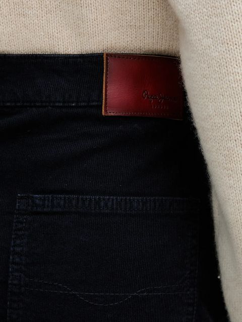 Pepe Jeans spódnica kolor granatowy midi prosta PL9011885 - zdjęcie produktu nr 2