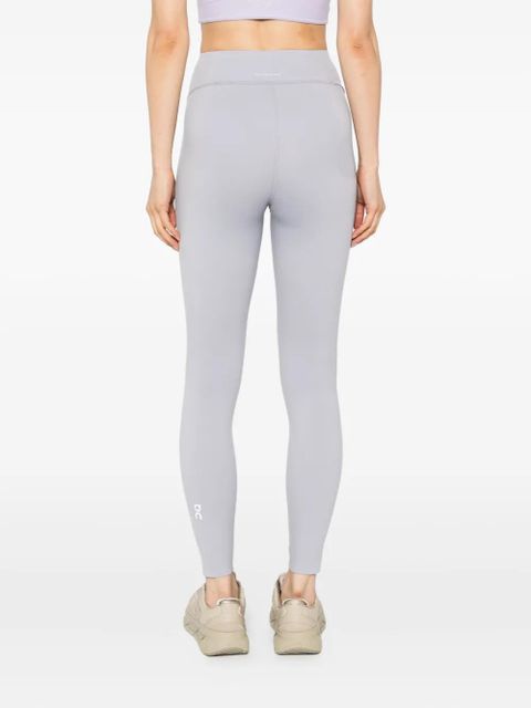 On Running 7/8 train tights - Purple