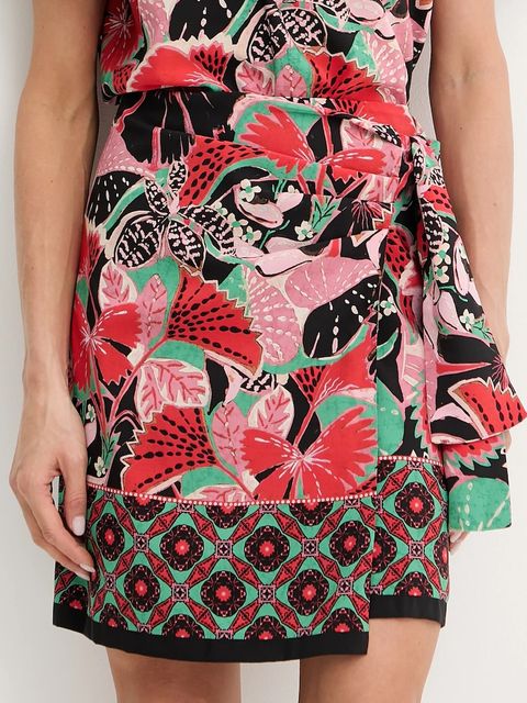 Morgan spódnica kolor czarny mini prosta JOY.F - zdjęcie produktu nr 1