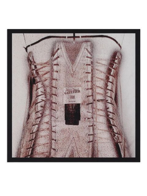 Jean Paul Gaultier printed corset scarf - Neutrals - zdjęcie produktu nr 1