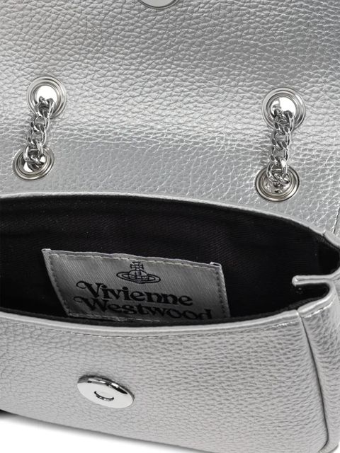 Vivienne Westwood Orb-plaque mini bag - Silver