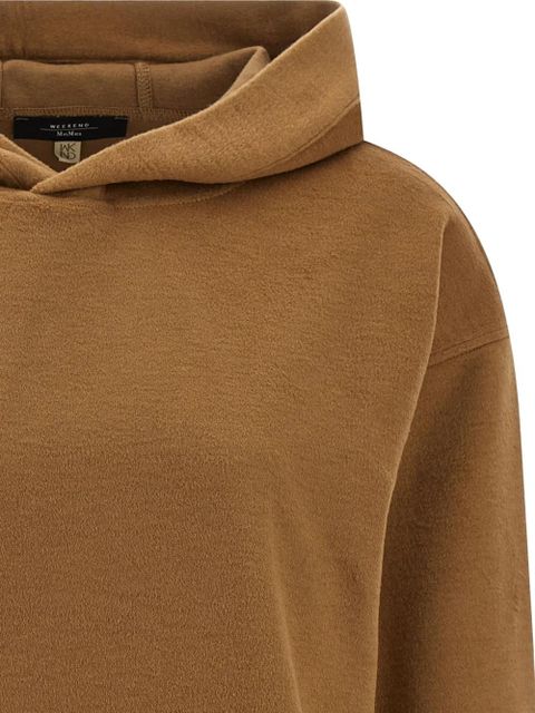 Weekend Max Mara OSCURI drawstring hoodie - Brown