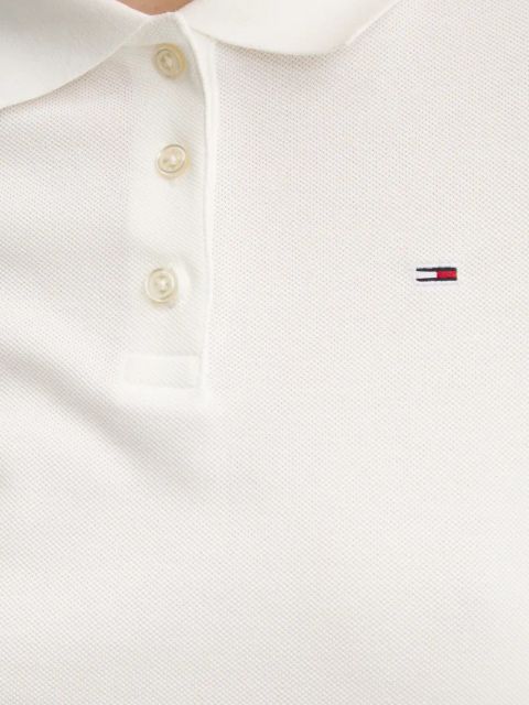 Tommy Jeans polo damski kolor beżowy DW0DW20160