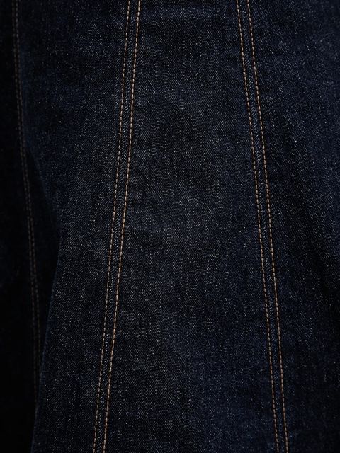 Abercrombie & Fitch sukienka jeansowa kolor niebieski mini rozkloszowana KI159-6084-276