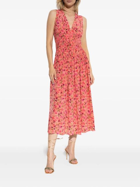 Ulla Johnson Sylvie midi dress - Pink