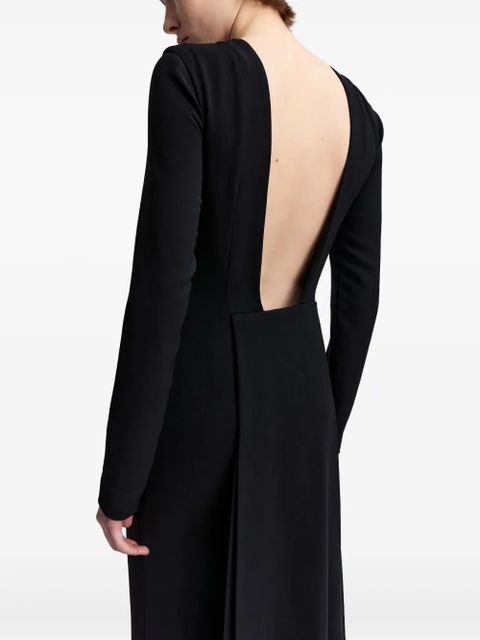 16Arlington Christabel crepe gown - Black