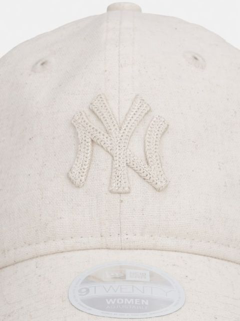 New Era czapka z daszkiem z dodatkiem lnu MIDI LINEN 920 NYY - zdjęcie produktu nr 1