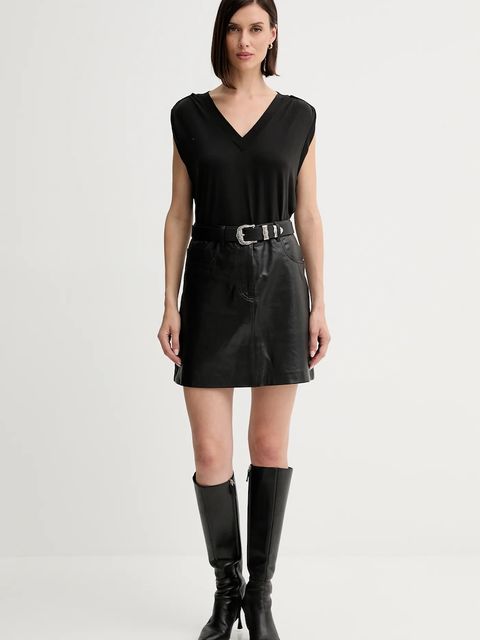 Guess t-shirt damskie kolor czarny W5YP52 KCYW2 - zdjęcie produktu nr 2