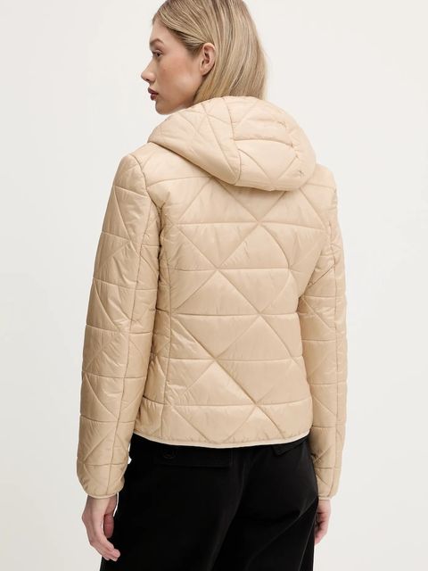 HUGO kurtka kolor beżowy przejściowa 50544151