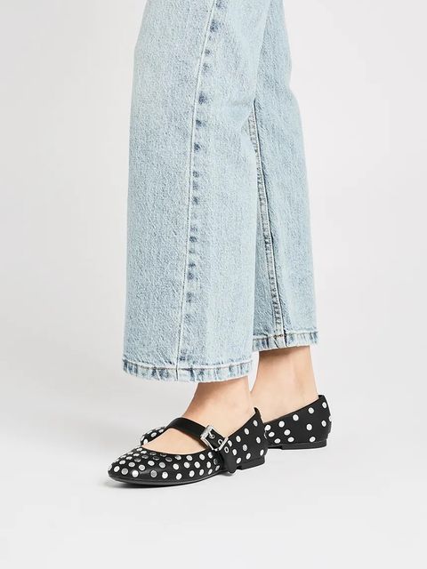 Karl Lagerfeld baleriny KARO kolor czarny KL40127