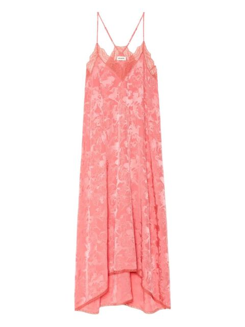 Zadig&Voltaire horses lace midi dress - Pink - zdjęcie produktu nr 1