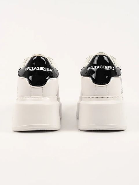 Karl Lagerfeld sneakersy skórzane ANAKAPRI damskie kolor biały KL63512