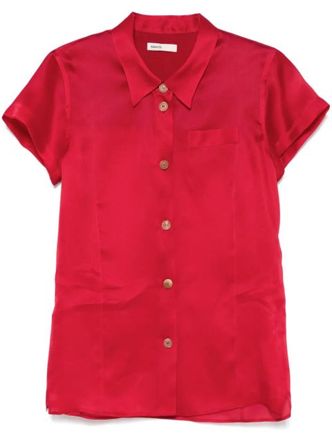 KHAITE Keefe blouse - Red - zdjęcie produktu nr 1