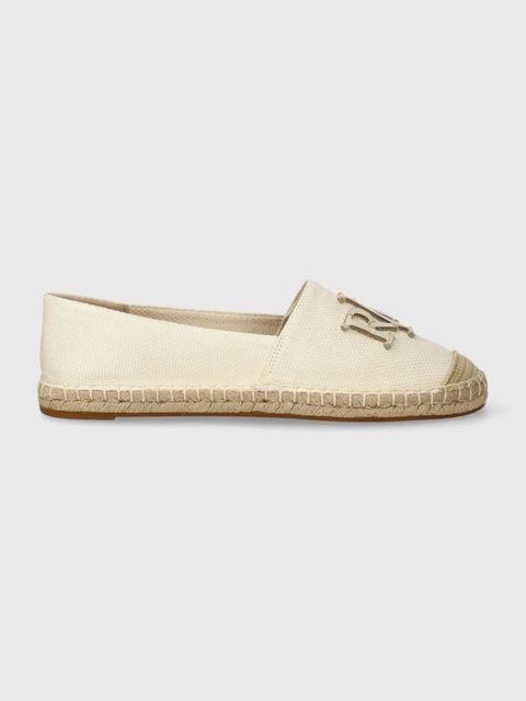 Lauren Ralph Lauren espadryle damskie skórzane Cameryn - zdjęcie produktu nr 1