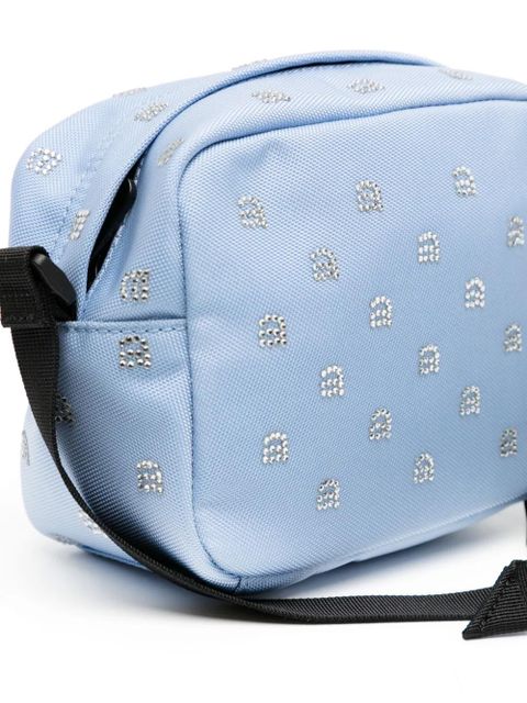 Alexander Wang Wangsport crystal-embellished camera bag - Blue