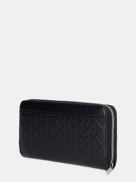 Calvin Klein portfel skórzany damski kolor czarny LV04F1097G - zdjęcie produktu nr 2