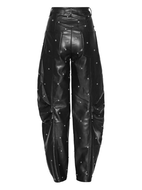 ROTATE BIRGER CHRISTENSEN studded cargo trousers - Black