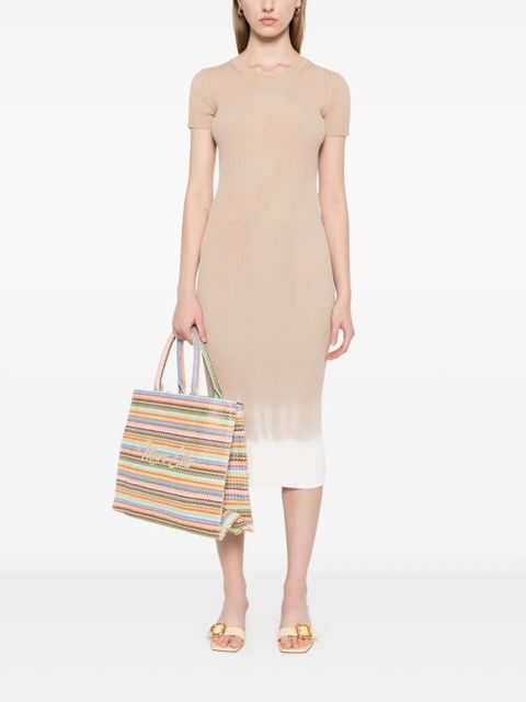 STAUD Colleen midi dress - Neutrals