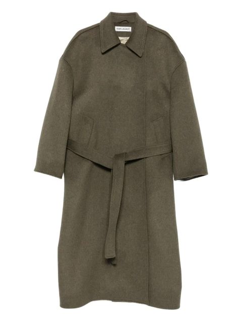 OUR LEGACY Court belted coat - Green - zdjęcie produktu nr 1