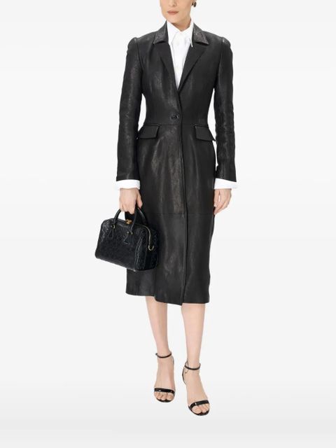 Marine Serre Moonogram coat - Black - zdjęcie produktu nr 1