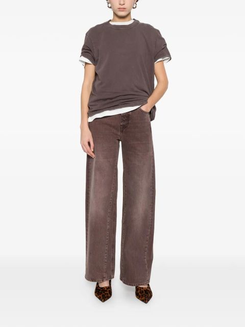 OUR LEGACY crew-neck T-shirt - Brown - zdjęcie produktu nr 2