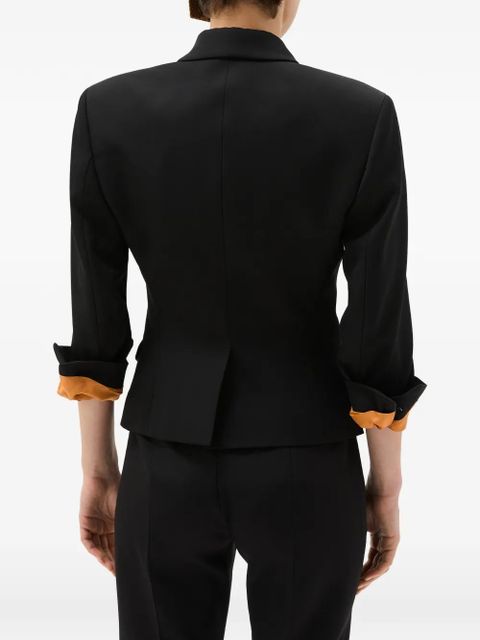 Versace flap-pocket jacket - Black