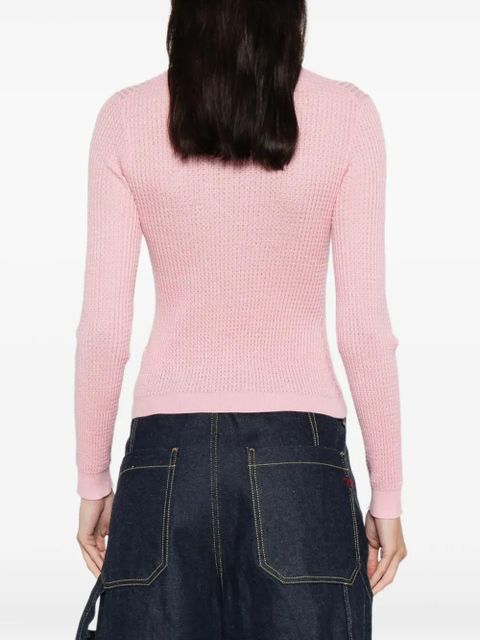 Guest In Residence long-sleeves polo top - Pink