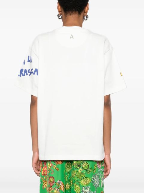 ALEMAIS Nadia Fish T-shirt - White